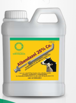 Desparasitante dosis albendazol 10 kg