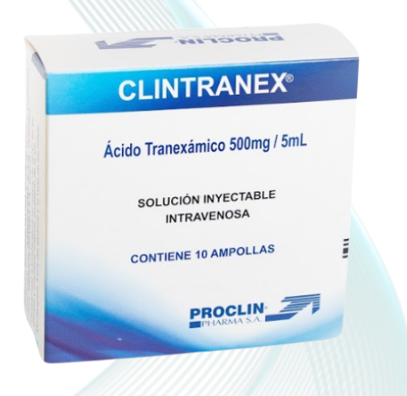 ACIDO TRANEXAMICO 500MG/5ML x AMP