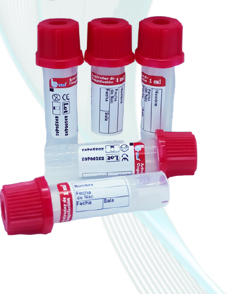 TUBO TAPA ROJA 0.5 ML
