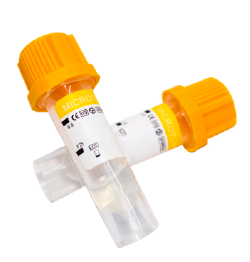 TUBO TAPA AMARILLA 0.5ML