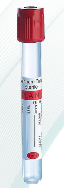 TUBO TAPA ROJA 6ML